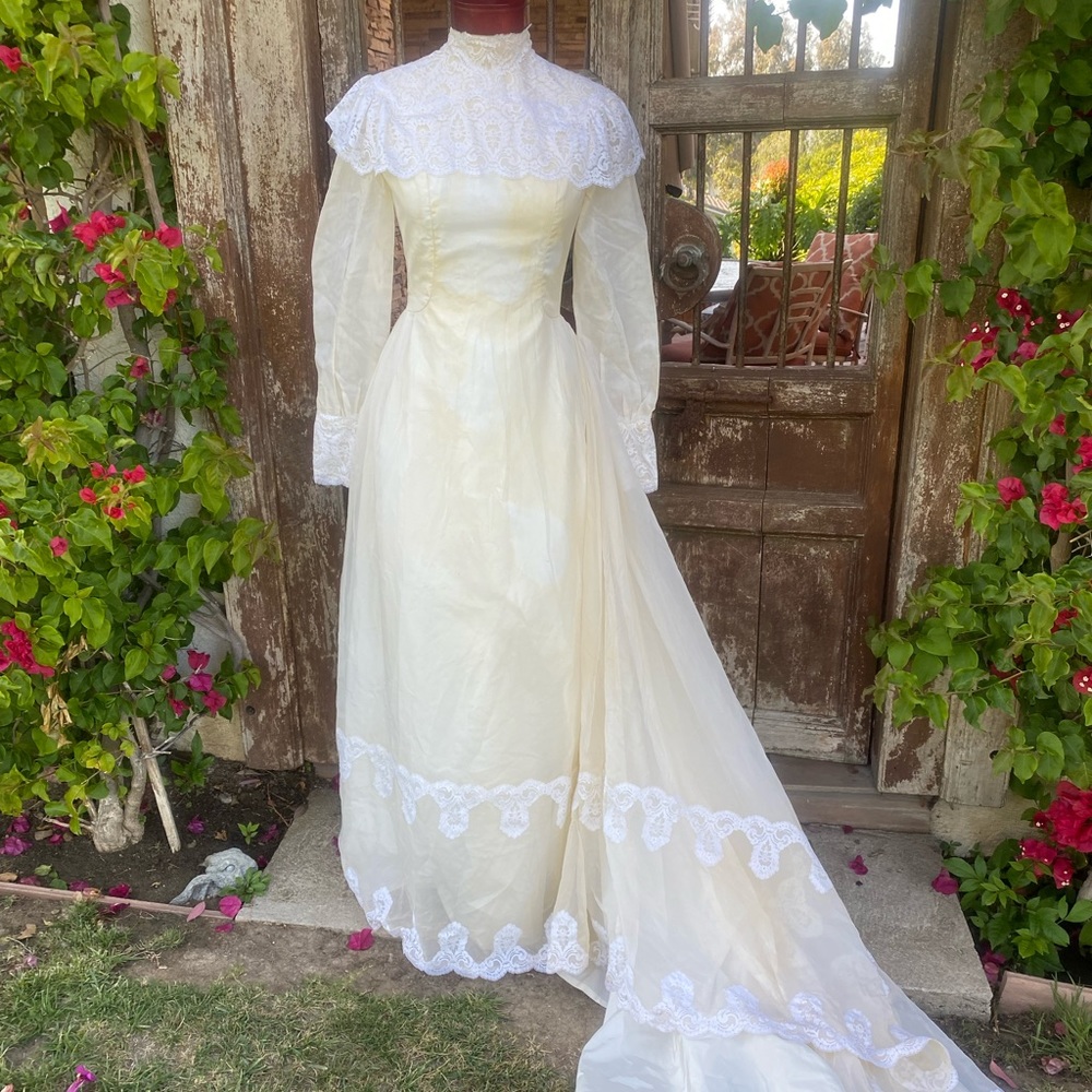 70’s Wedding Dress
